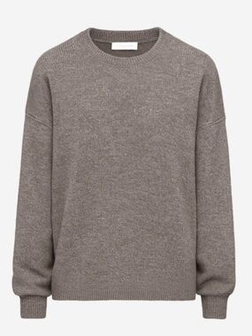 ALL THINGS GOLDEN Wool ‘The Universal Knit 2.0' Sweater in Neural Marle